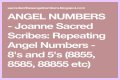
Repeating Angel Numbers - 8's and 7's  (8877, 8787, 88877 etc)
